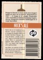 Nicks Ale - Rygetiket