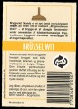 Brssel Wit - Rygetiket