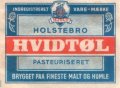 Holstebro Hvidt�l Pasteuriseret - firkantet etiket