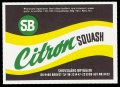 Citron Squash - Brystetiket