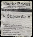 Slagelse Ale - Brystetiket