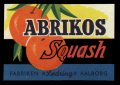 Abrikos Squash - Brystetiket