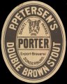 Double Brown Stout - Brystetiket