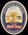 Prima Malt Tonic - Brystetiket