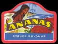 Ananas - Brystetiket