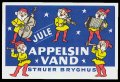 Jule Appelsinvand - Brystetiket