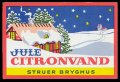 Jule Citronvand - Brystetiket