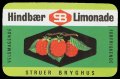 Hindbr Limonade - Brystetiket