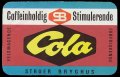 Cola Coffeinholdig Stimulerende - Brystetiket