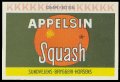 Appelsin squash - Brystetiket