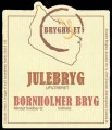 Julebryg - Lys baggrund p etiketten