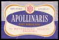 Apollinaris - Brystetiket