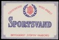 Sportsvand - Brystetiket