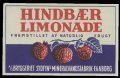 Hindbr limonade - Brystetiket