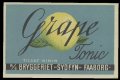 grape Tonic - Brystetiket