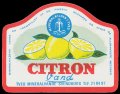 Citron vand - Brystetiket
