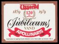 Apollinaris Jubilums vand - Brystetiket