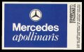 Mercedes Apollinaris - Brystetiket