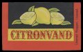 Citronvand - Brystetiket