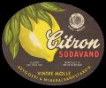 Citron sodavand - Brystetiket