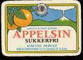 Appelsin Sukerfri - Brystetiket