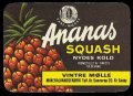 Ananas Squash - Brystetiket